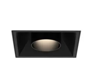 Eurofase Lighting BVOR1TL02SG1527WCL 15W Bravo LED w/o Trim, Snoot Gimbal, 1-Light, Wide, 120V-277V, 2700K, White, Clear Finish