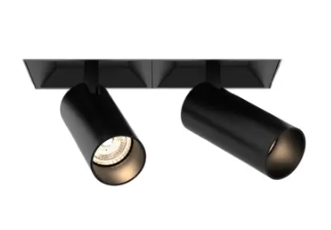 Eurofase Lighting BVOR2TL01STST1530 Bravo LED w/o Trim, Spot, 2-Light, Voltage 120V-277V, Wattage 30W, Color Temperature 3000K, Black Finish