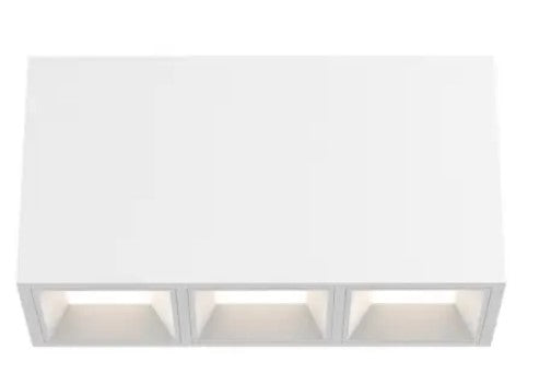 Eurofase Lighting BVOS301PNPNPN1530 45W Bravo LED, Panel, 3-Light, 120V-277V, 3000K, Black Finish