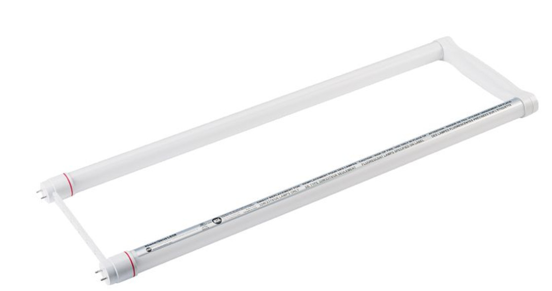 Keystone KT-LED15T8-U6GC-850-S-CP 15W LED T8 Tube, Shatter-Proof Coated Glass, Ballast Compatible, 6" U-Bend, 5000K