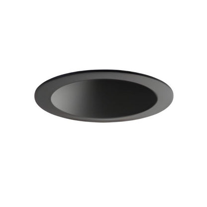 Visual Comfort Architectural ENCL3RFA-WD31B-B Entra CL 3" Round Flanged Adjustable Downlight – 15W – Warm Dim 3000K–1800K – 90+ CRI – Black Reflector – Black Flanged Trim