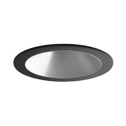 Visual Comfort Architectural ENCL3RFA-927C-B Entra CL 3" Round Flanged Adjustable Downlight – 15W – 2700K – 90+ CRI – Champagne Reflector – Black Flanged Trim