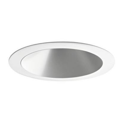 Visual Comfort Architectural ENCL3RFA-WD31C-W Entra CL 3" Round Flanged Adjustable Downlight – 15W – Warm Dim 3000K–1800K – 90+ CRI – Champagne Reflector – White Flanged Trim