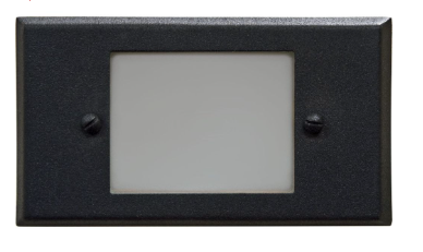 Dabmar Lighting LV612-L3-64K-B Brass Open Face Step Wall Light Bayonet LED, Voltage 12V, Wattage 3W, Color Temperature 6400K, Black Finish