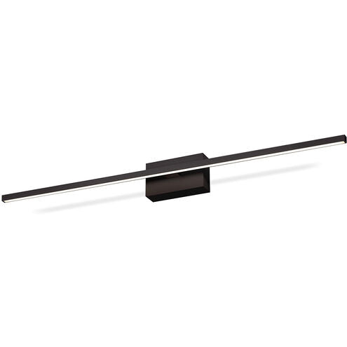Kuzco Lighting VL18236-BK-UNV Vega Minor LED Universal Voltage 36 inch Black Bath Vanity Light Wall Light - 120-277V