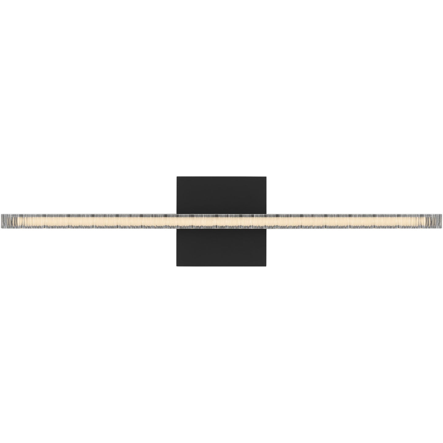 Visual Comfort Architectural MDBA18427B Modern Mick De Giulio Serre LED 24" Bath Vanity Wall Light  - 120V - Finish: Black
