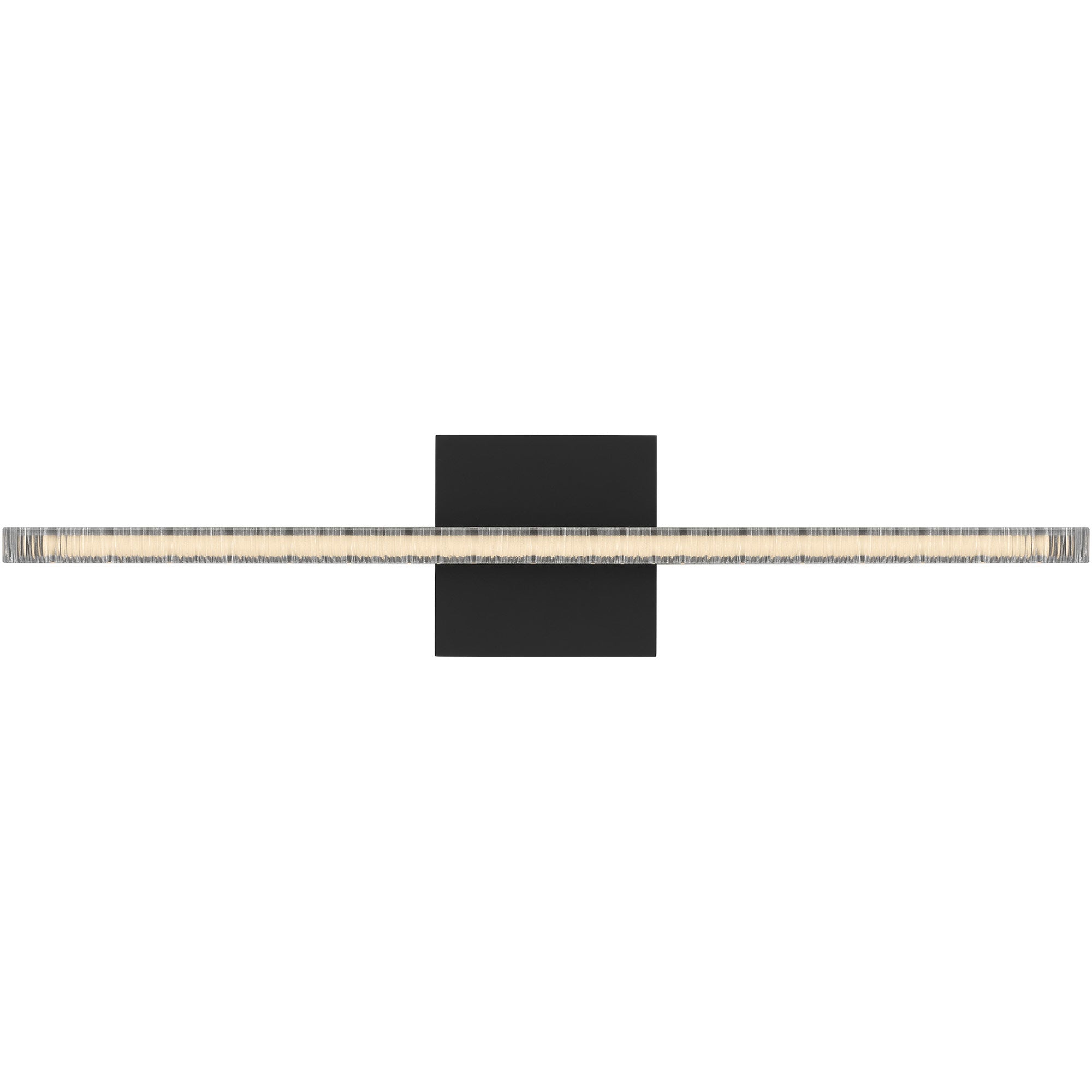 Visual Comfort Architectural MDBA18427B Modern Mick De Giulio Serre LED 24" Bath Vanity Wall Light  - 120V - Finish: Black