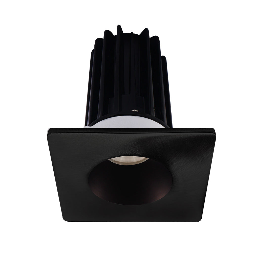 Lotus LED Lights LED-2-S15W-30K-2RRBZ-2STBK-60D 2" Recessed LED 15W High Output Designer Series, 1000 Lumens, CCT 3000K, Bronze Reflector, Square Black Trim, 60° Beam Angle