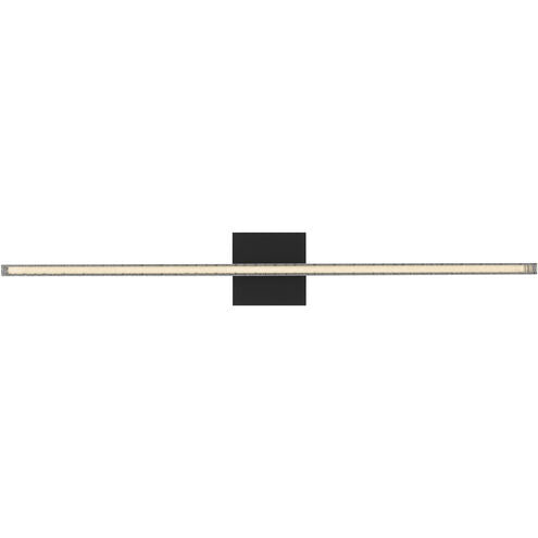 Visual Comfort Architectural MDBA18527B Modern Mick De Giulio Serre LED 35.8" Bath Vanity Wall Light  - 120V - Finish: Nightshade Black