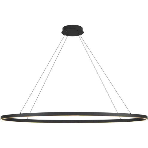 Kuzco Lighting LP79153-BK Ovale LED 53.75 inch Black Linear Pendant Ceiling Light