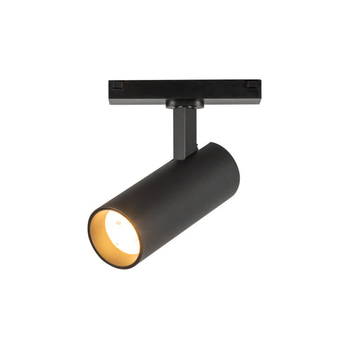 Kuzco Lighting TRS25925-BK 25-Inch Paolo 48V DC Black Track Head Ceiling Light CCT 3000K