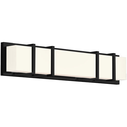 Kuzco Lighting VL61626-BK Alberni LED 26 inch Black Bath Vanity Light Wall Light