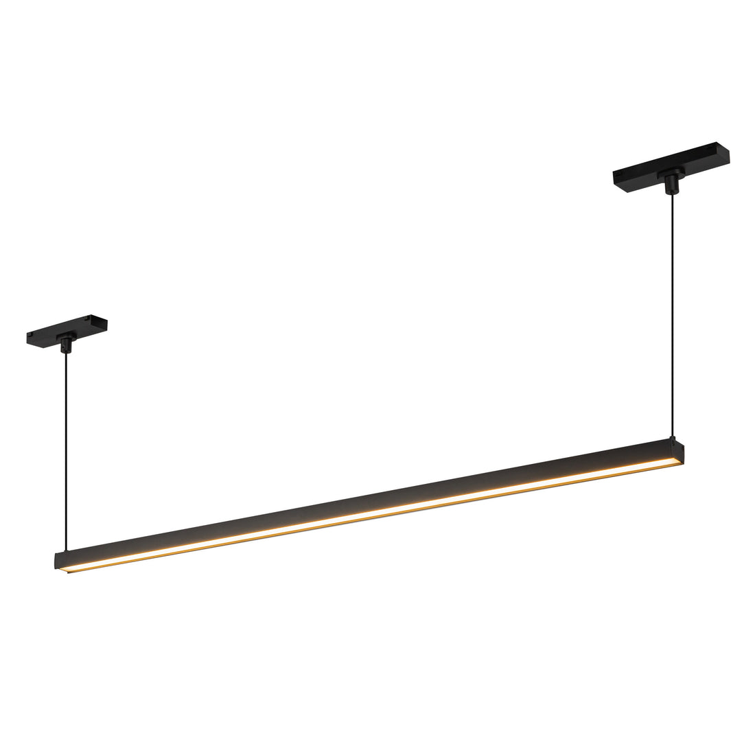 Kuzco Lighting TRL28133-BK Mira LED 33.13 inch Black Linear Pendant Ceiling Light CCT 3000K