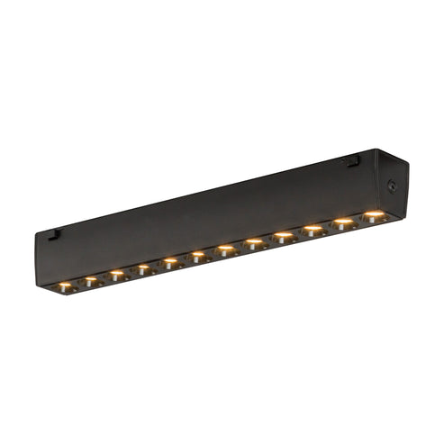 Kuzco Lighting TRF39710-BK Holo LED 10.25 inch Black Flush Mount Ceiling Light - CCT 3000K