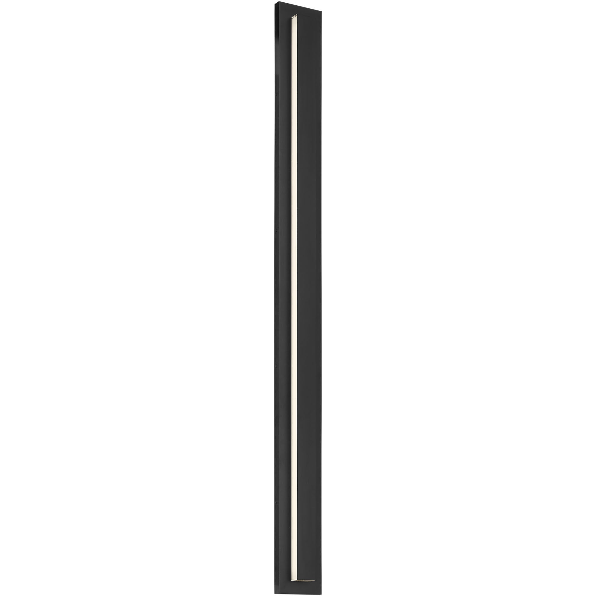 Visual Comfort Architectural SLOWS30230B Modern Sean Lavin Aspen 1 Light 60" Outdoor Wall Sconce Light - CCT: 3000K - Finish: Black