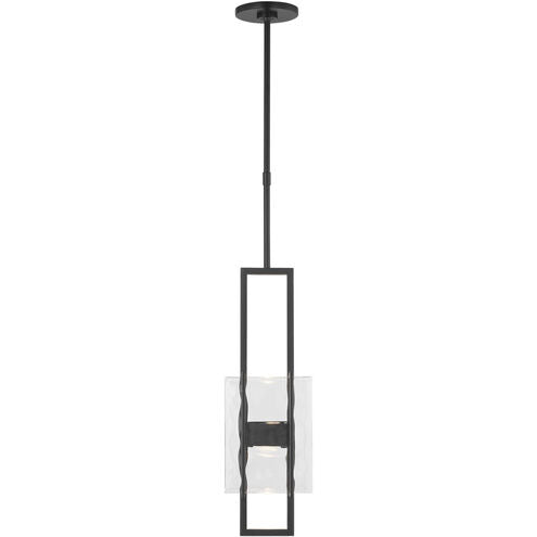 Visual Comfort Architectural MDPD74227BCG Modern Mick De Giulio Duelle LED 4.8 inch Nightshade Black Pendant Ceiling Light