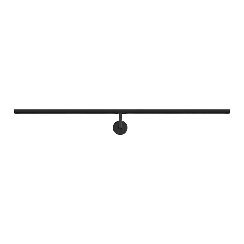 Visual Comfort Architectural 700PLUD24B-LED930 Modern 24" Plural 1-lt LED Picture Wall Light - 120-277V - CCT: 3000K - Finish: Nightshade Black