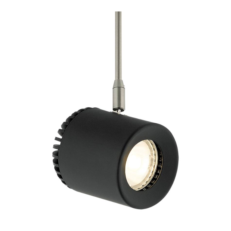 Visual Comfort Architectural 700MPBRK8272006B Modern 6" Sean Lavin LED Monopoint Burk Head Track Ceiling Light - CCT 2700K- Finish: Black - Beam Spread: 18°