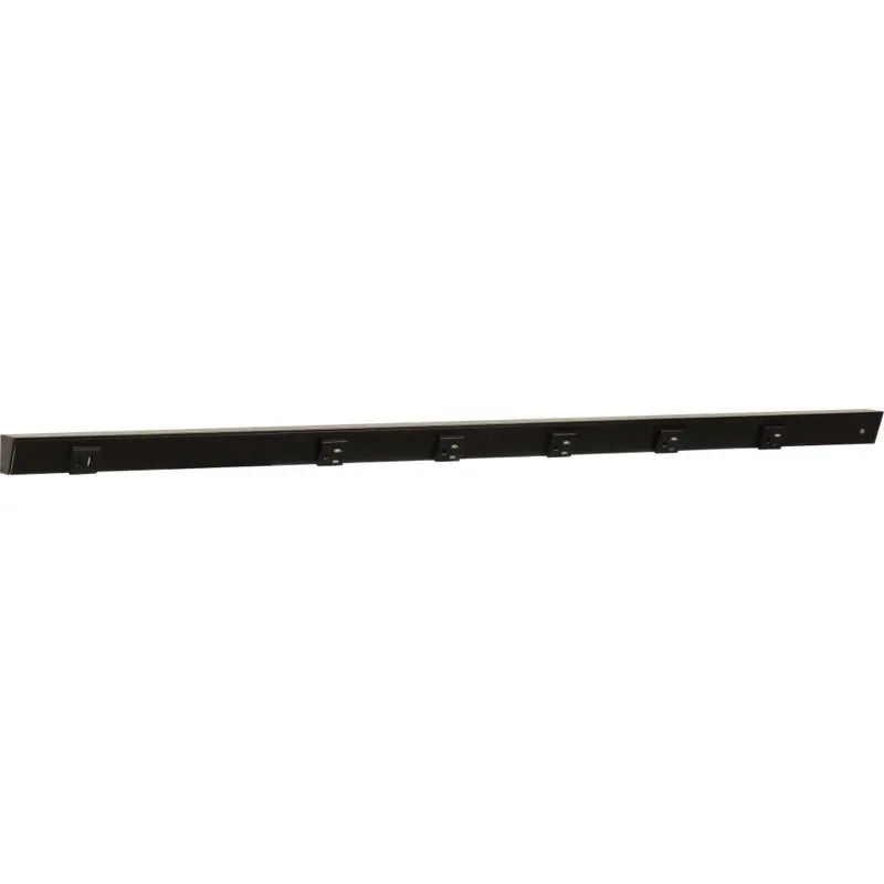 Task Lighting APTUL42-6BBZ 42" Slim Angled Power Strip - Right Wire Entry - 5 Black Receptacle - Left Side USB-A/C - 120V - Finish: Bronze