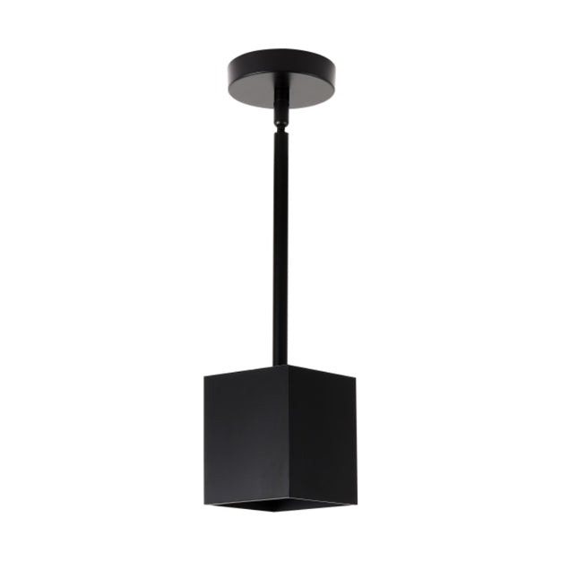 Visual Comfort Architectural 700TDEXOP61230BB-LED927 Exo 5" LED Pendant Light - Stem Length: 12"- CCT 2700K- Shade: Matte Black - Trim: Black - Beam Angle: 30°