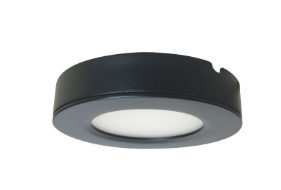 Nora Lighting NMP2-LED30B Josh LED Puck Light, Voltage 24V, Color Temperature 3000K, Black Finish