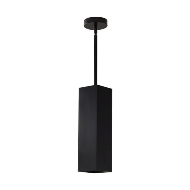 Visual Comfort Architectural 700TDEXOP181230BB-LED927 Exo 5" LED Pendant Light - Stem Length: 12"- CCT 2700K- Shade: Matte Black - Trim: Black - Beam Angle: 30°