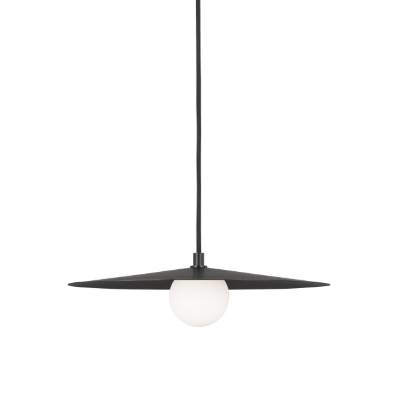 Visual Comfort Architectural 700TDPRLB Modern 22" Pirlo Pendant Ceiling Light - 120V  - Finish: Matte Black