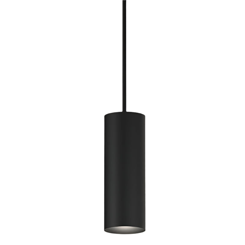 CSL Lighting LP2-20-35-50-MB-5-S-BC 2.5" Cord Mount LED Cylinders Pendant - CCT 3500K - Matte Black