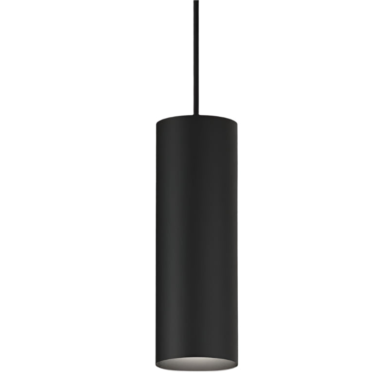 CSL Lighting LP3-30-35-50-MB-6-S-BC 3.5" Cord Mount LED Cylinders Pendant - CCT 3500K - Matte Black