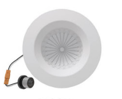 Visual Comfort Architectural EDIF6RRF9353W Reflections 6" LED Retrofit Indirect Downlight, Flanged - White Finish - 684 Lumens, 9W - 3500K - Bloom Dome