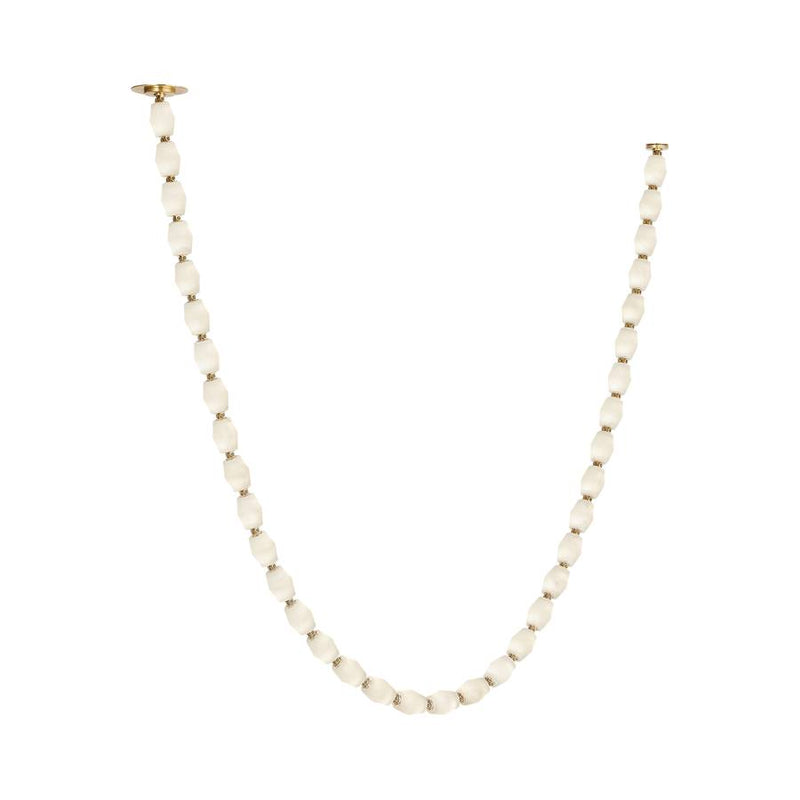 Visual Comfort Architectural SLCH55427ALBHABR-277 Modern 108" Collier Alabaster LED Chandelier with Remote Mount Driver Ceiling Light - 277V - CCT: 2700K - Finish: Antique Brass