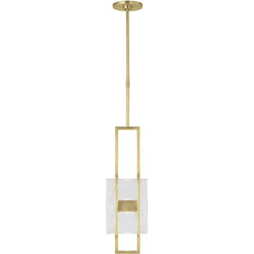 Visual Comfort Architectural MDPD74227HABCG Modern Mick De Giulio Duelle LED 4.8 inch Antique Brass Pendant Ceiling Light