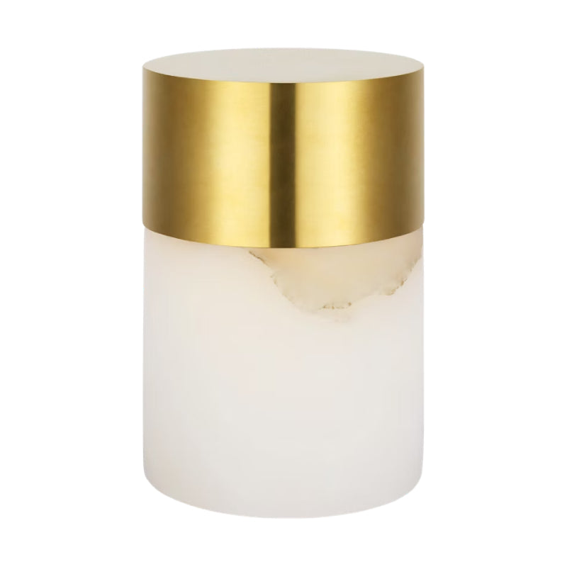 Visual Comfort Architectural SLTB66927HABALB Modern 6" Caspe Tall LED Rechargeable Table Lamp Portable Light - Finish: Antique Brass