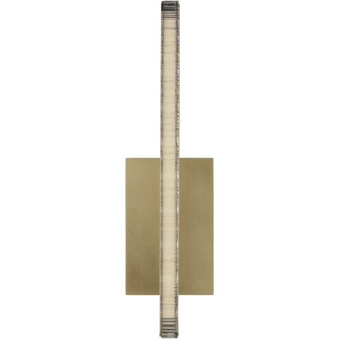 Visual Comfort Architectural MDWS18327NB Modern Mick De Giulio Serre 2.5" 10W Task Wall Sconce Wall Light - Finish: Natural Brass