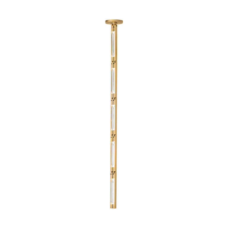 Visual Comfort Architectural SLPD64927HABR-277 Modern Catena 26 LED Pendant with Remote Mount Driver Ceiling Light - 277V - CCT: 2700K - Finish: Antique Brass