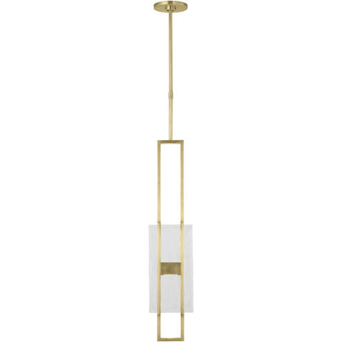 Visual Comfort Architectural MDPD74127HABCG Modern Mick De Giulio Duelle LED 28" Antique Brass Pendant Ceiling Light