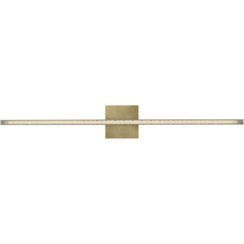 Visual Comfort Architectural MDBA18527NB Modern Mick De Giulio Serre LED 35.8" Bath Vanity Wall Light  - 120V - Finish: Natural Brass