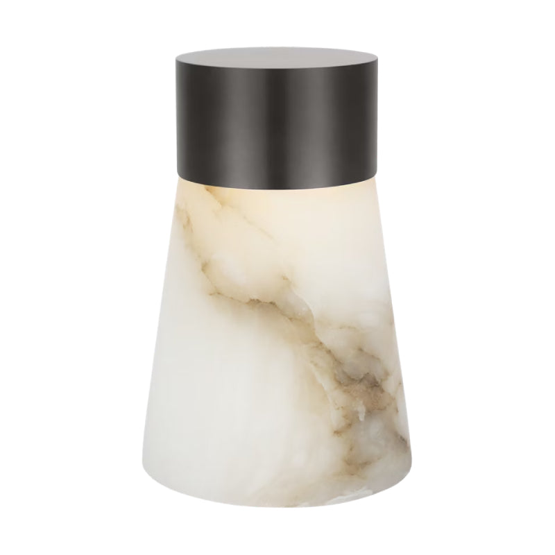 Visual Comfort Architectural SLTB66727BZALB Modern 8" Caspe Tall LED Rechargeable Table Lamp Portable Light - Finish: Bronze
