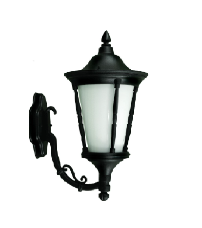 Dabmar Lighting GM115-L6-RGBW-BZ Cast Aluminium Post Wall Fixture E26 LED, Voltage 86V-265V, Multi-Color Temperature, Bronze Finish