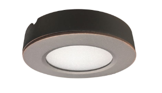 Nora Lighting NMP2-LED35BZ Josh LED Puck Light, Voltage 24V, Color Temperature 3500K, Bronze Finish