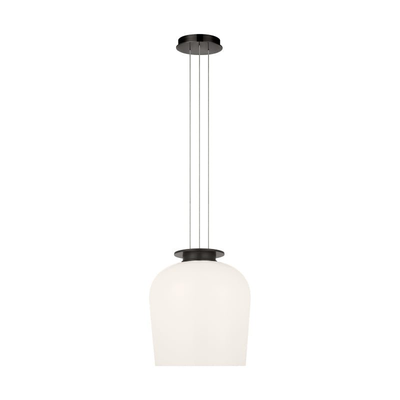 Visual Comfort Architectural SLPD62427BZMG Modern 12" Vetro 1-lt LED Pendant Ceiling Light - CCT: 2700K - 120-277V - Finish: Bronze