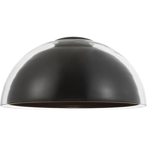 Visual Comfort Architectural MDFM73527BZCG Modern Mick De Giulio Lusi LED 23.8" Flush Mount LED Ceiling Light - Finish: Bronze