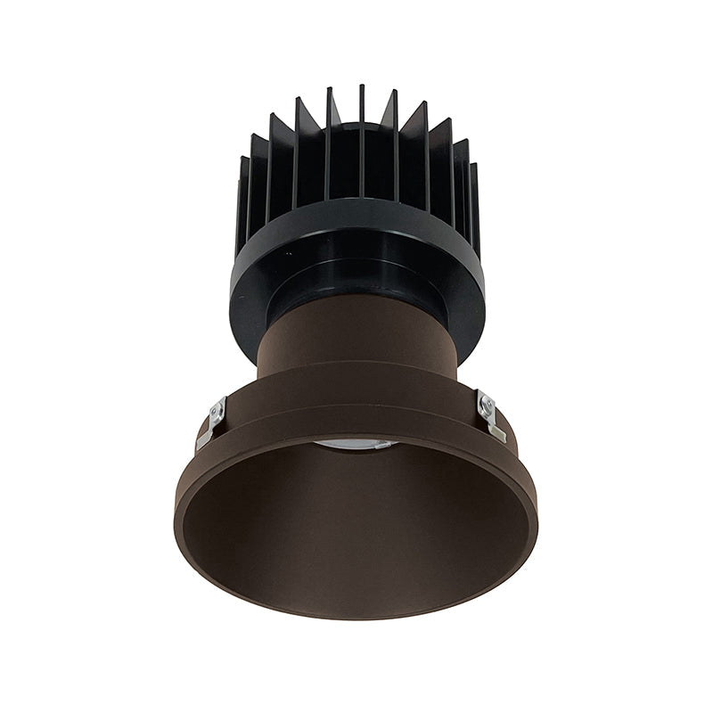 Nora Lighting NIO-4PRTLNDCCDXBZ/HL 4" Iolite PLUS Round Recessed Trim Less Downlight - CCT: Comfort Dim (3000K-2000K) - Finish: Bronze