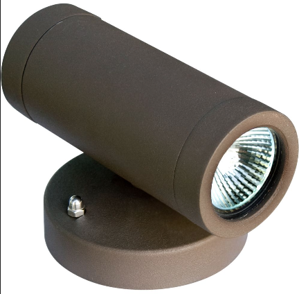 Dabmar Lighting LV49-L10-27K-BZ Cast Aluminum Up-Down Step Light 2 Pin 2X LED, Wattage 5W, Color Temperature 2700K, Voltage 12V, Bronze Finish