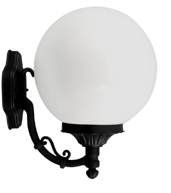 Dabmar Lighting GM245-L9-40K-BZ Cast Aluminium Globe Wall Fixture GU24 LED, Voltage 120V, Color Temperature 4000K, Bronze Finish