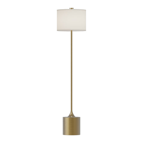 Alora Mood FL418761BGIL Issa 61.25 inch 1.00 watt Brushed Gold and Ivory Linen Floor Lamp Portable Light