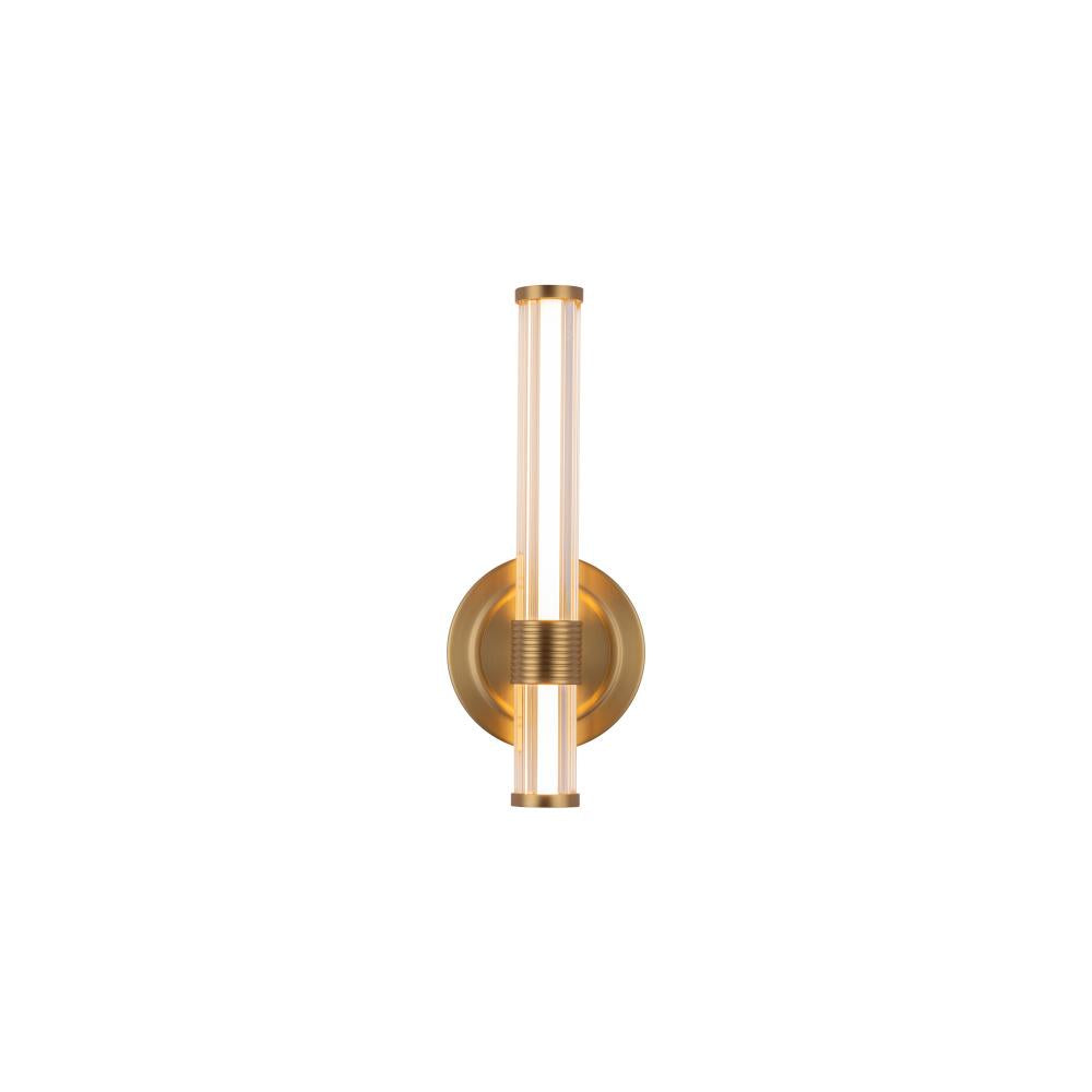 Alora Mood WV509012BG-UNV Elsie LED 1.75 inch Brushed Gold Bath Vanity Wall Light