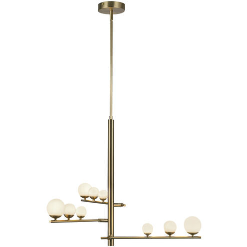 Kuzco Lighting CH55524-BG/OP Juniper LED 19 inch Brushed Gold Chandelier Ceiling Light
