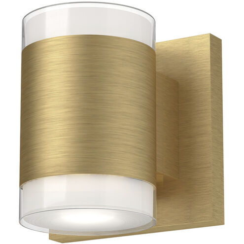 Kuzco Lighting 601431BG-LED Norfolk LED 3.13 inch Brushed Gold Wall Sconce Wall Light