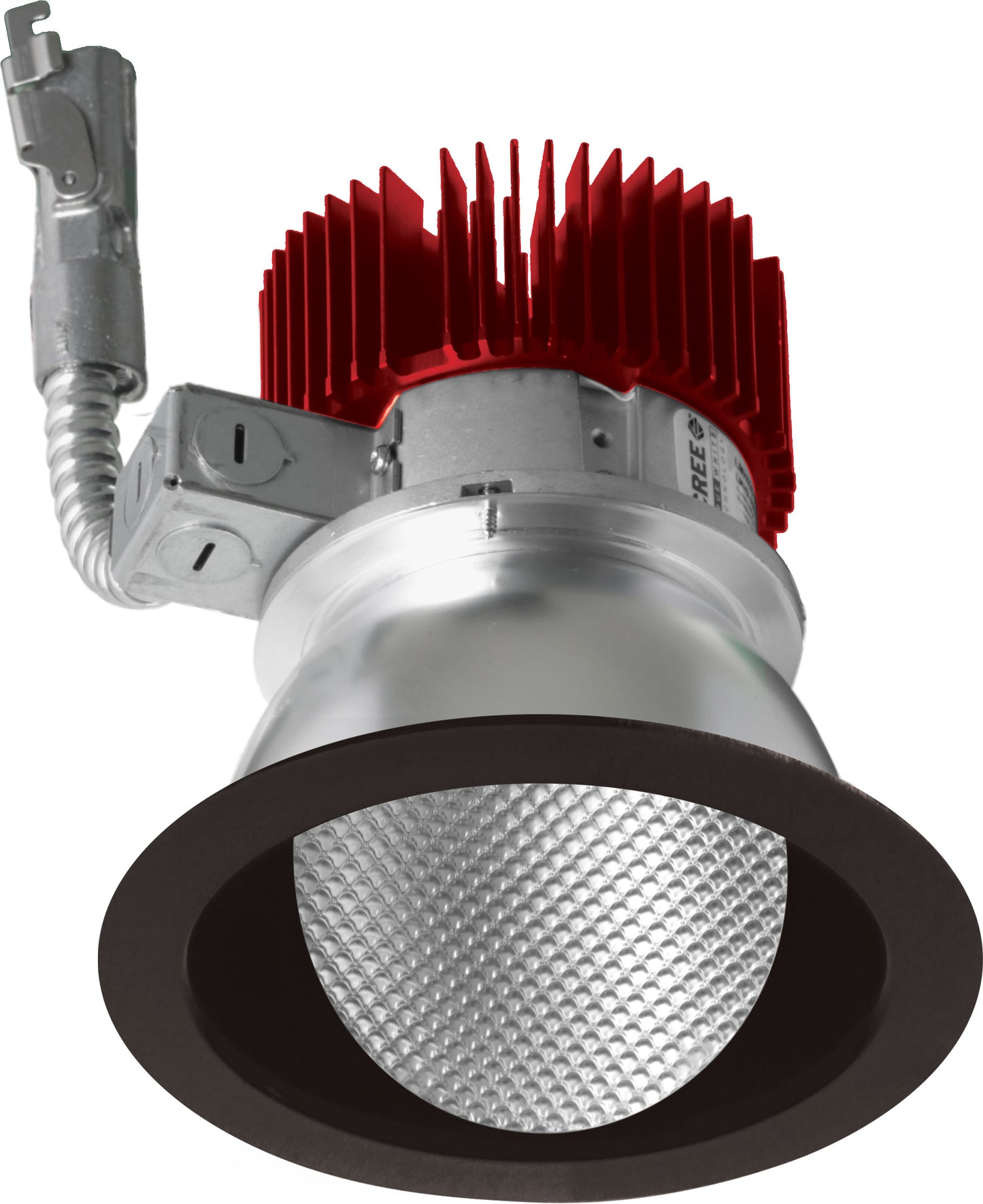 ELCO Lighting E411L2035B2 4 Inch LED Light Engine with Wall Wash Trim All Black Finish, Color Temperature 3500K, Lumens 2000 lm, Generation 2